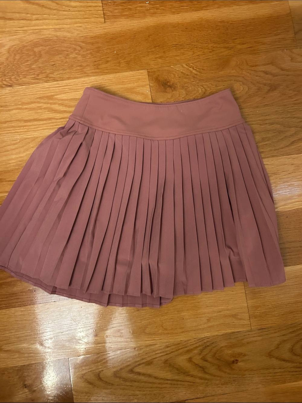 abercrombie kids Dusty Rose Pleated Mini Skirt